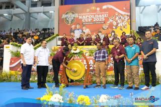 Kapolda Sumut Buka Kejuaraan Bola Basket Antar Pelajar, Kapoldasu Cup 2025 di UNIMED
